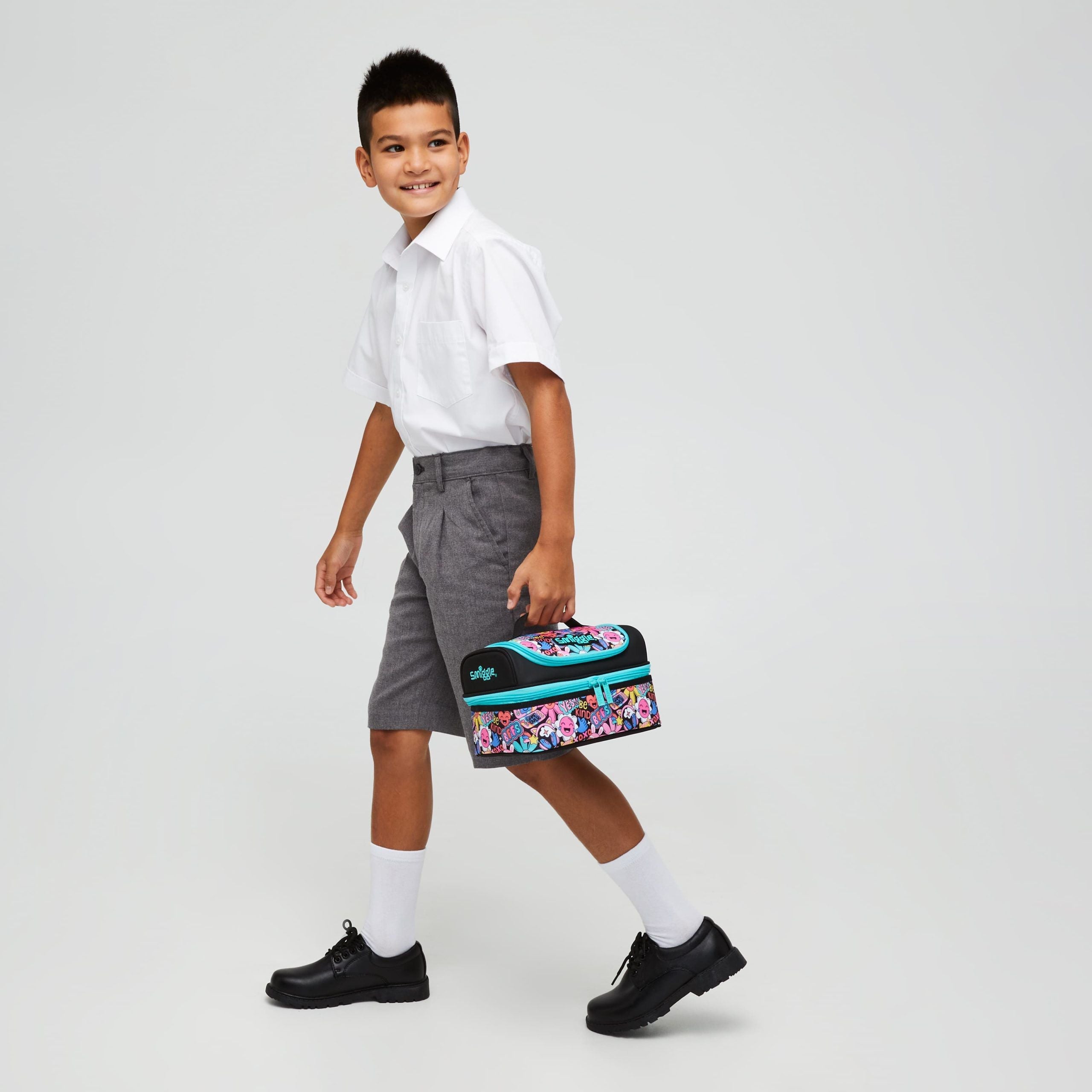 Smiggle - Bolsa de almuerzo doble Bright Side