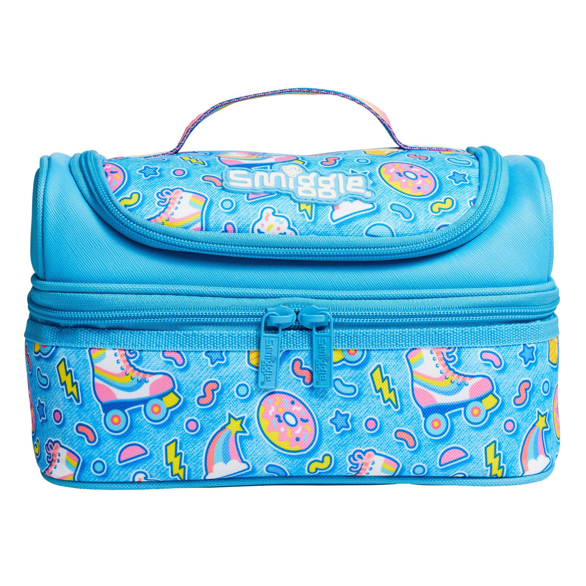Smiggle - Bolsa de almuerzo doble Bright Side