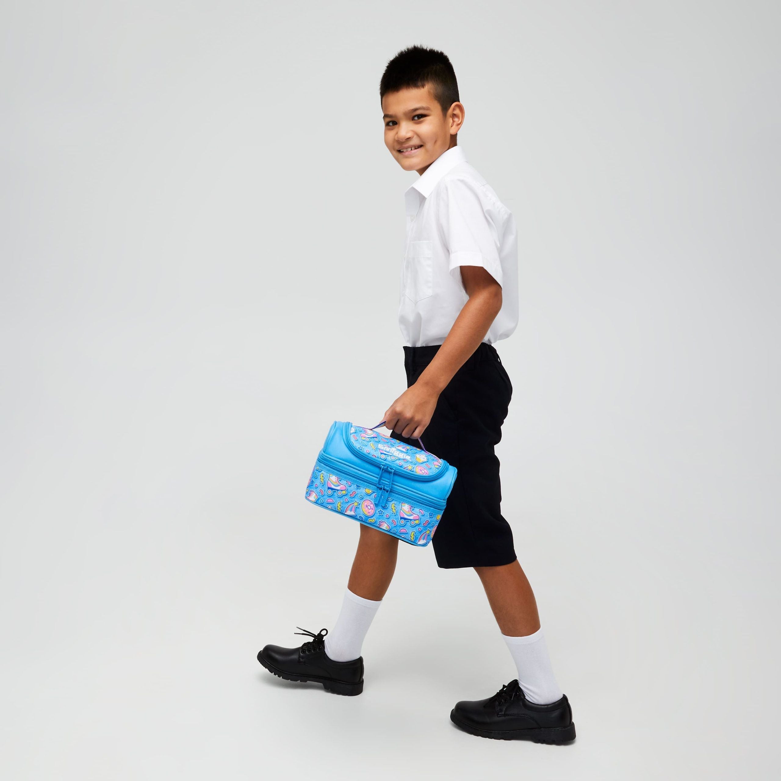 Smiggle - Bolsa de almuerzo doble Bright Side