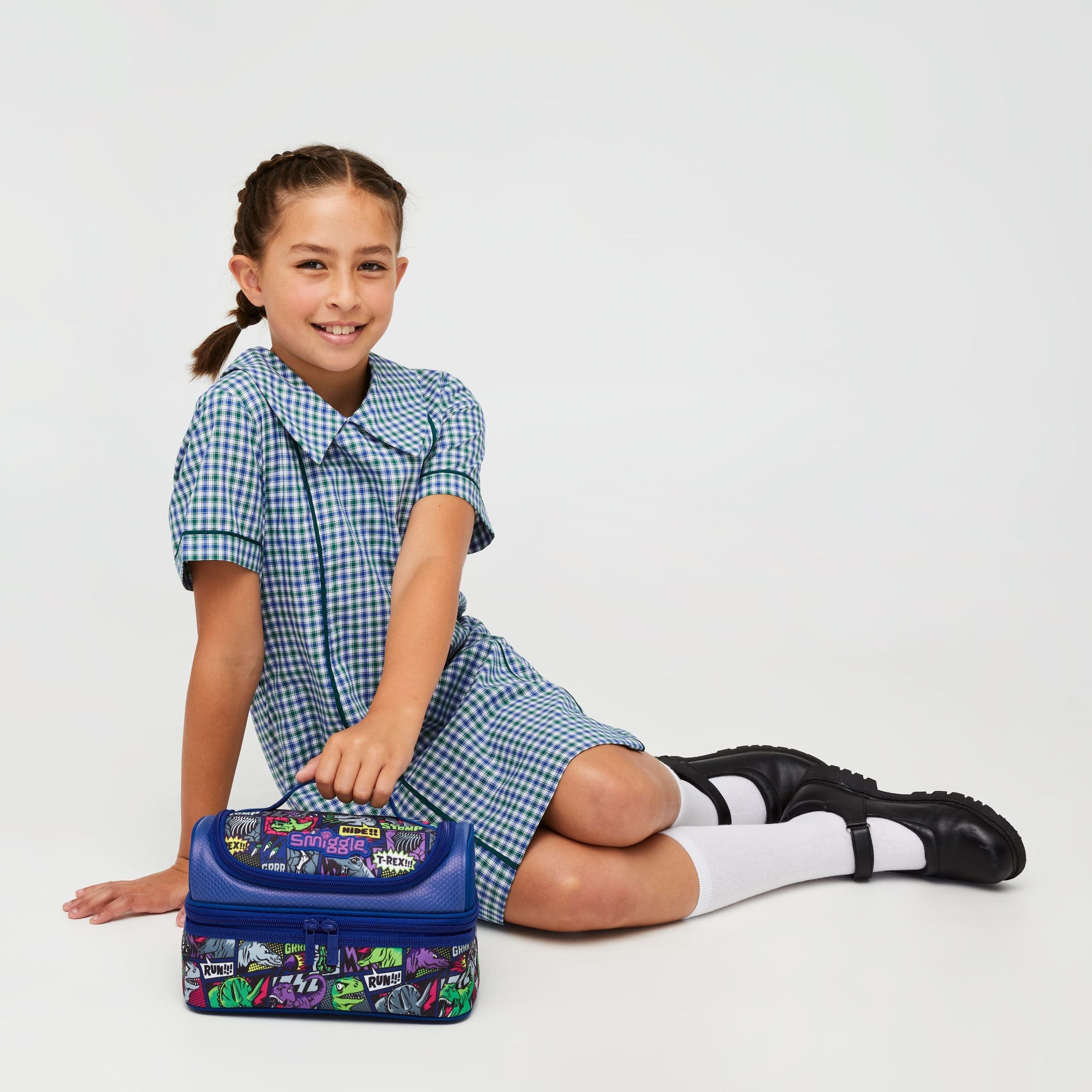 Smiggle - Bolsa de almuerzo doble Bright Side