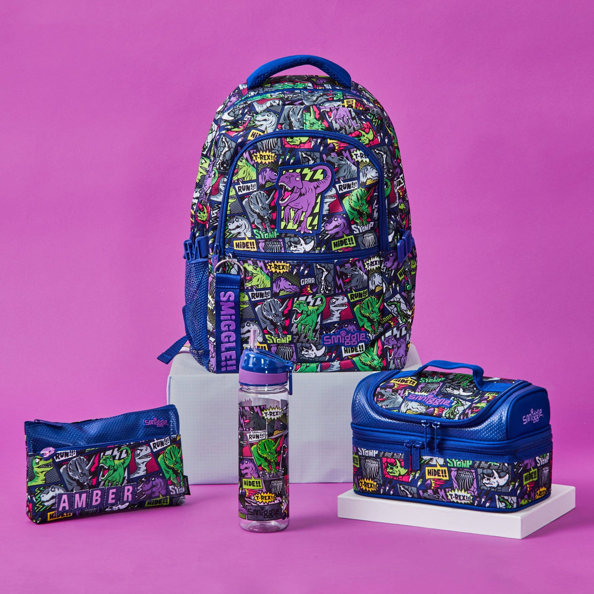 Smiggle - Bolsa de almuerzo doble Bright Side