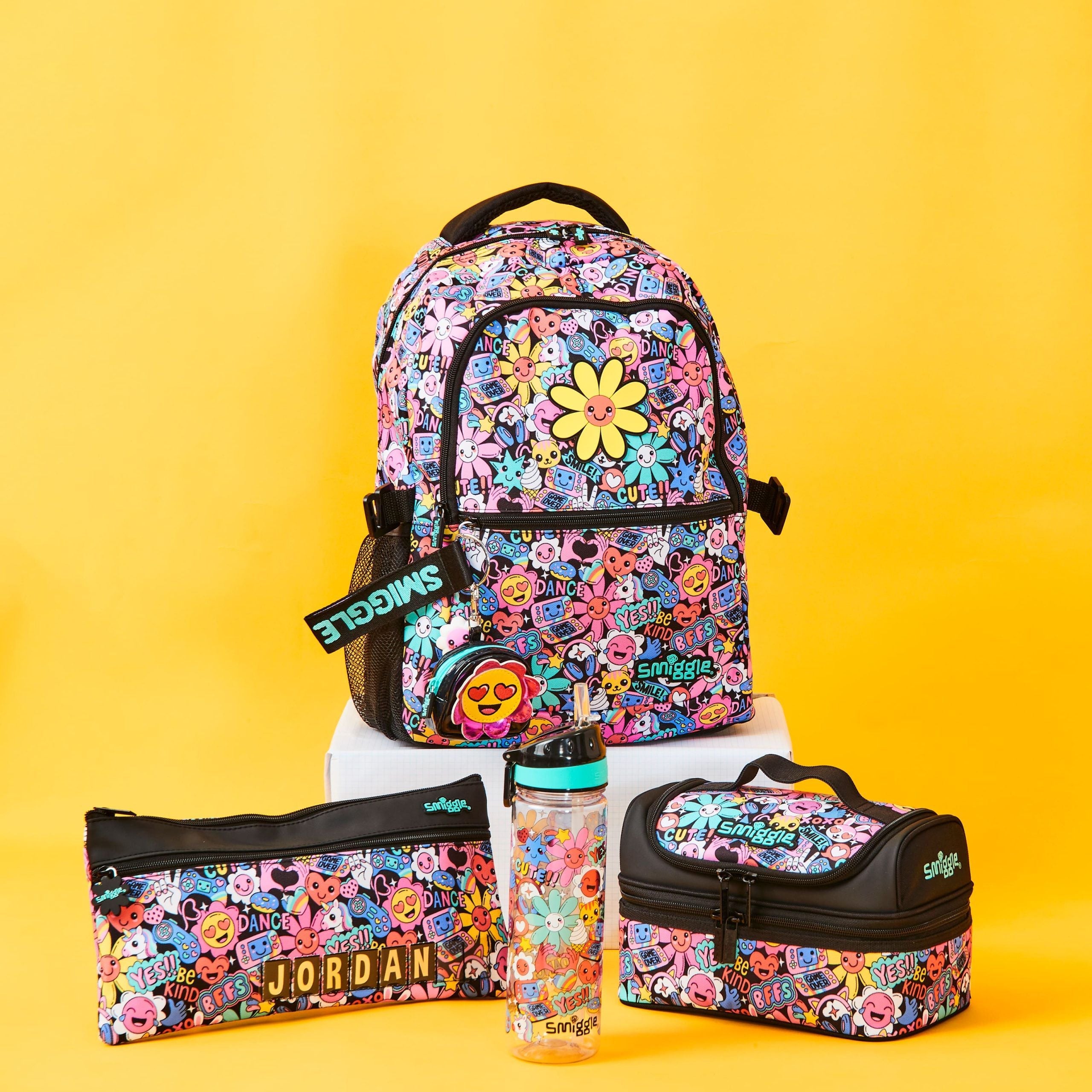 Smiggle - Mochila clásica Bright Side