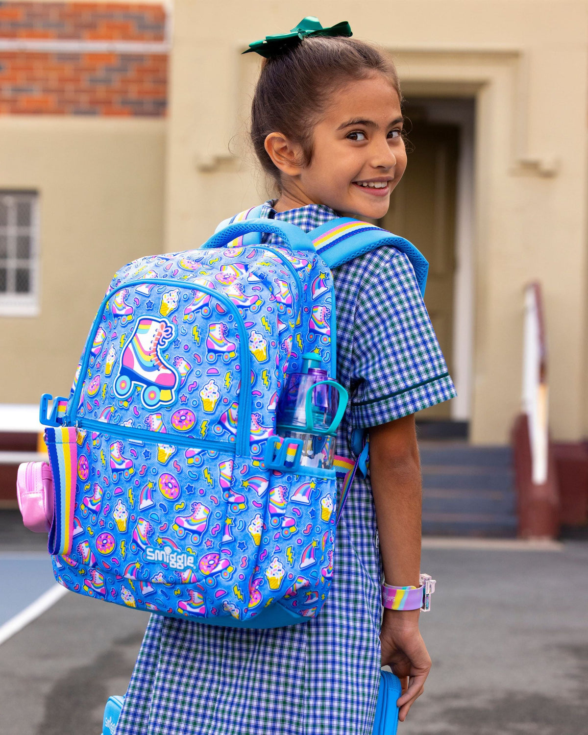 Smiggle - Mochila clásica Bright Side