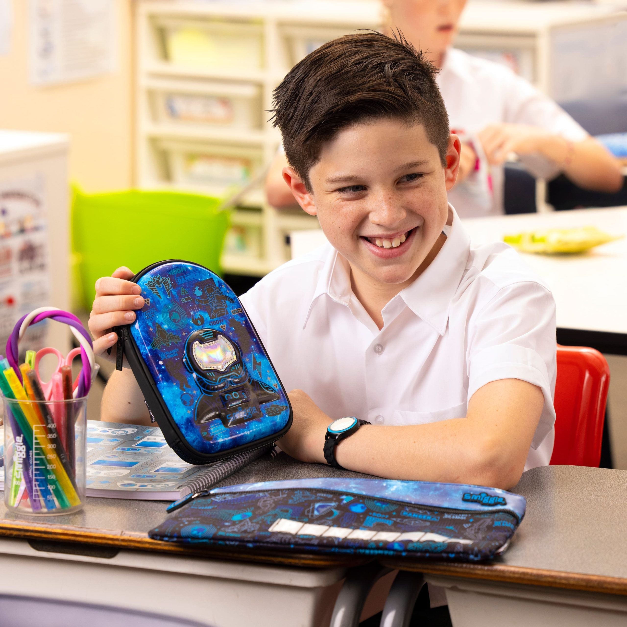 Smiggle - Estuche rígido Bright Side