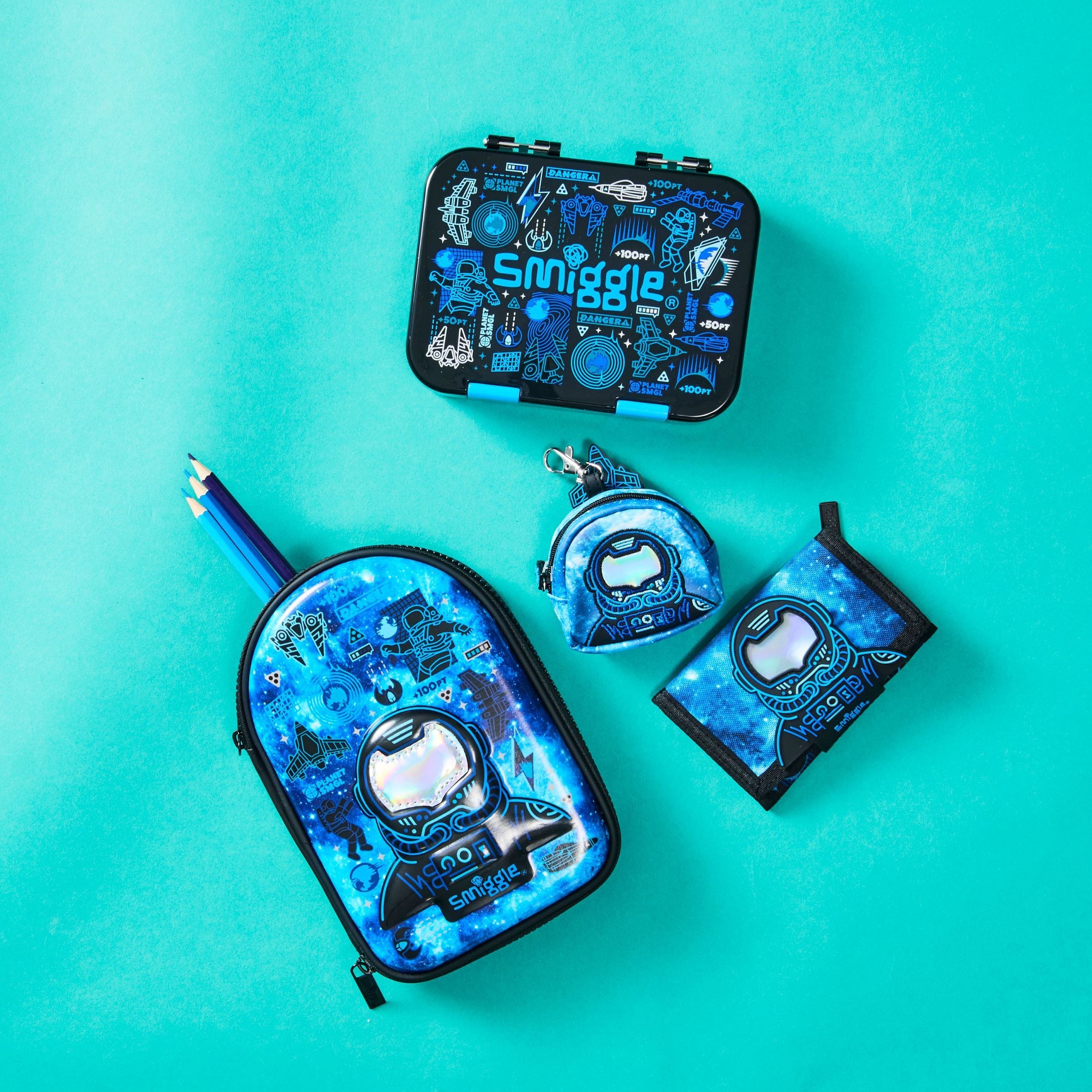 Smiggle - Estuche rígido Bright Side