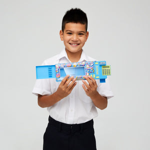 Smiggle - Estuche Automático con Calculadora Bright Side