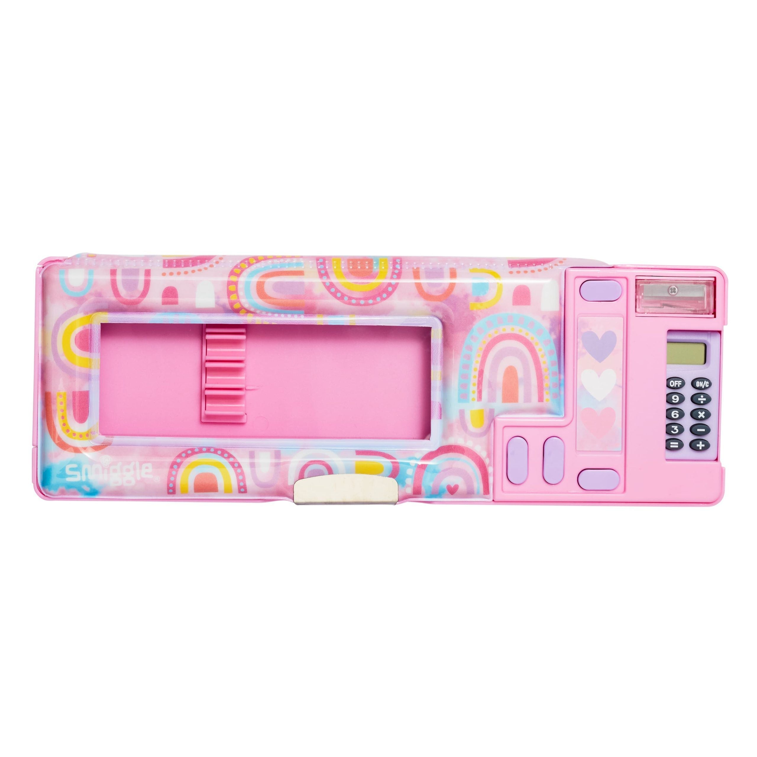 Smiggle - Estuche Automático con Calculadora Bright Side