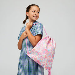Smiggle - Mochila con cordón Bright Side