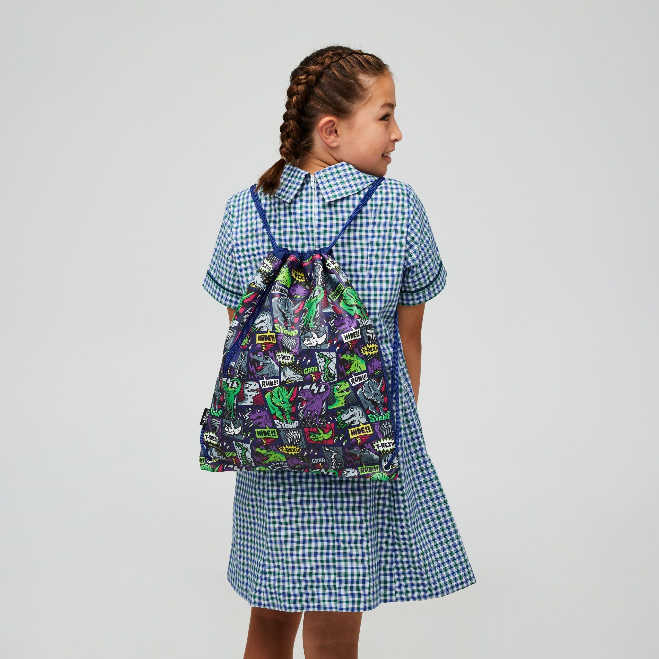 Smiggle - Mochila con cordón Bright Side