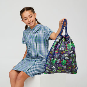 Smiggle - Mochila con cordón Bright Side