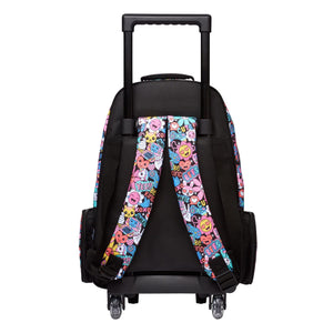 Smiggle - Bright Side Maleta Escolar y de Viaje con Ruedas Iluminadas