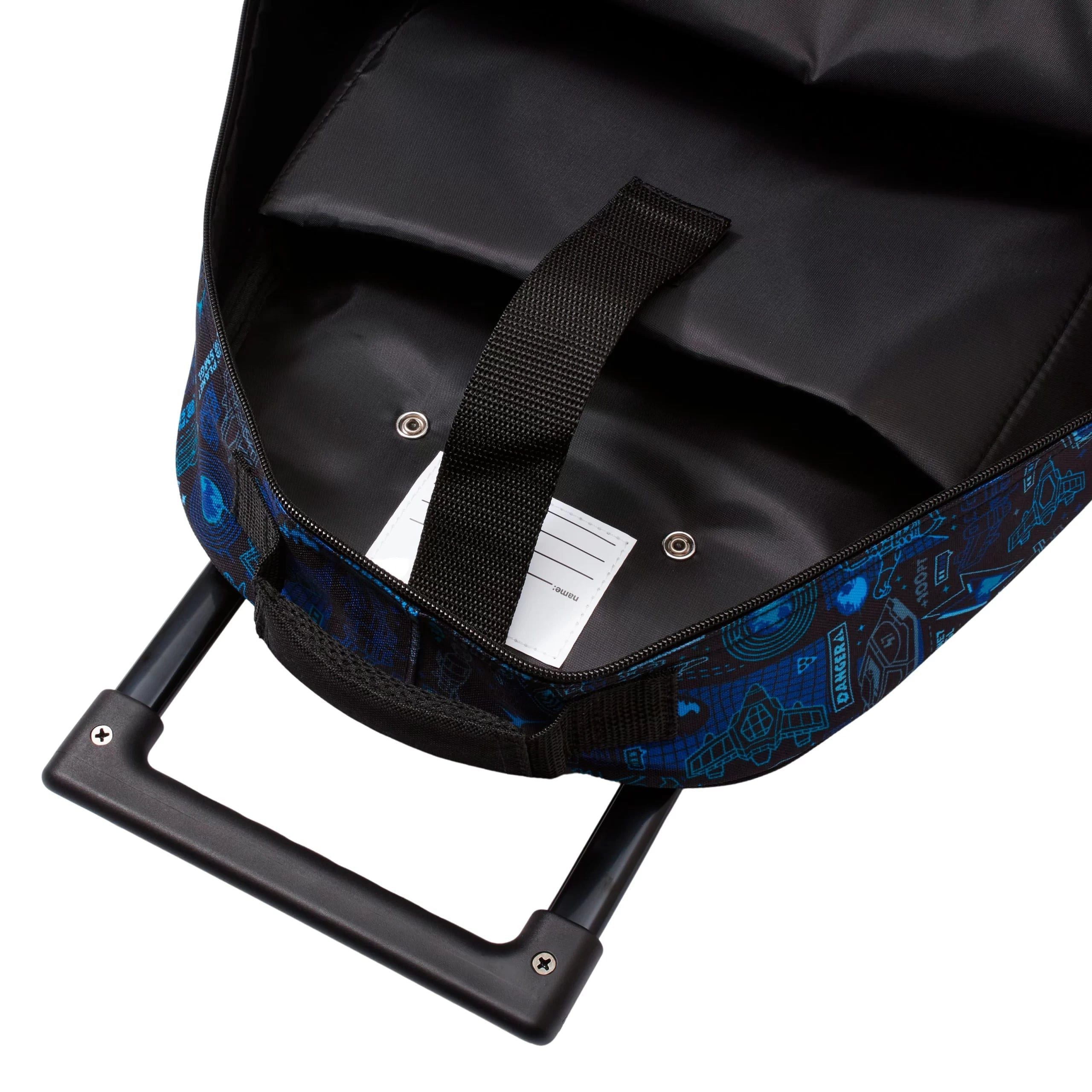 Smiggle - Bright Side Maleta Escolar y de Viaje con Ruedas Iluminadas