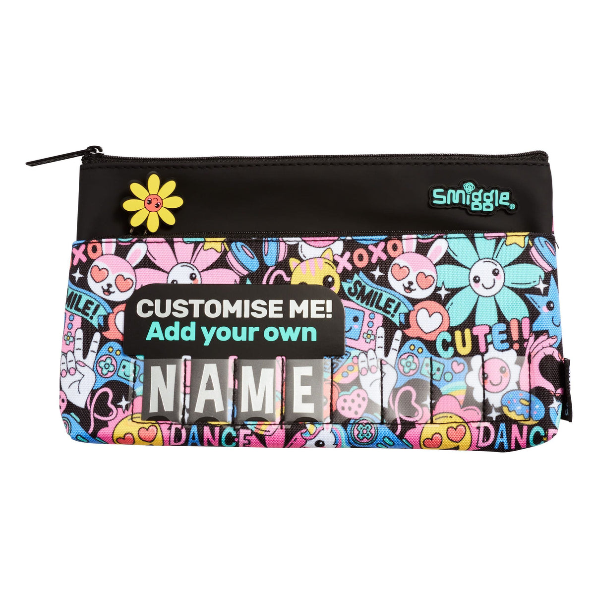 Estuche con nombre y bolso de mano Bright Side de Smiggle