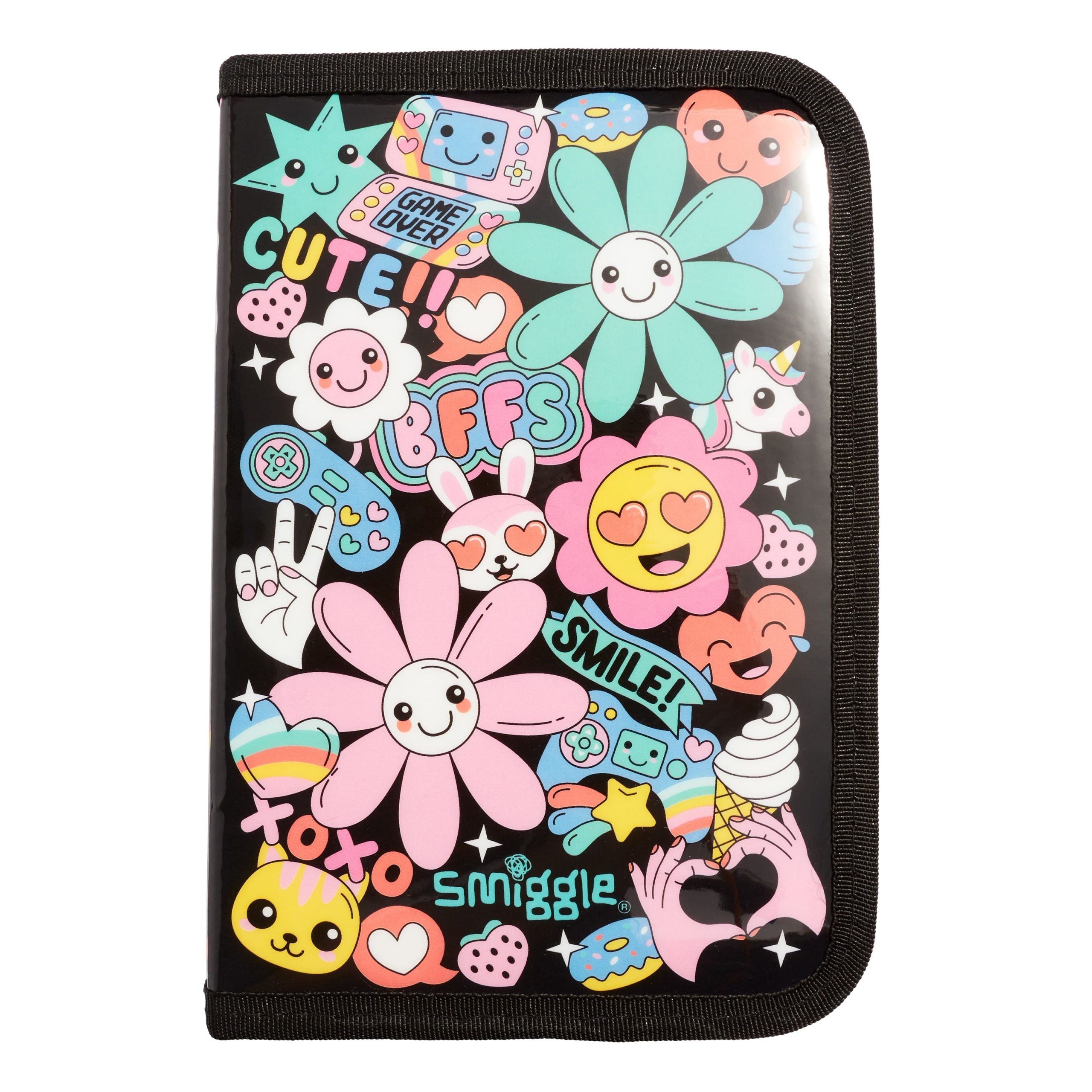 Smiggle - Estuche y bolígrafos Bright Side Set de papelería