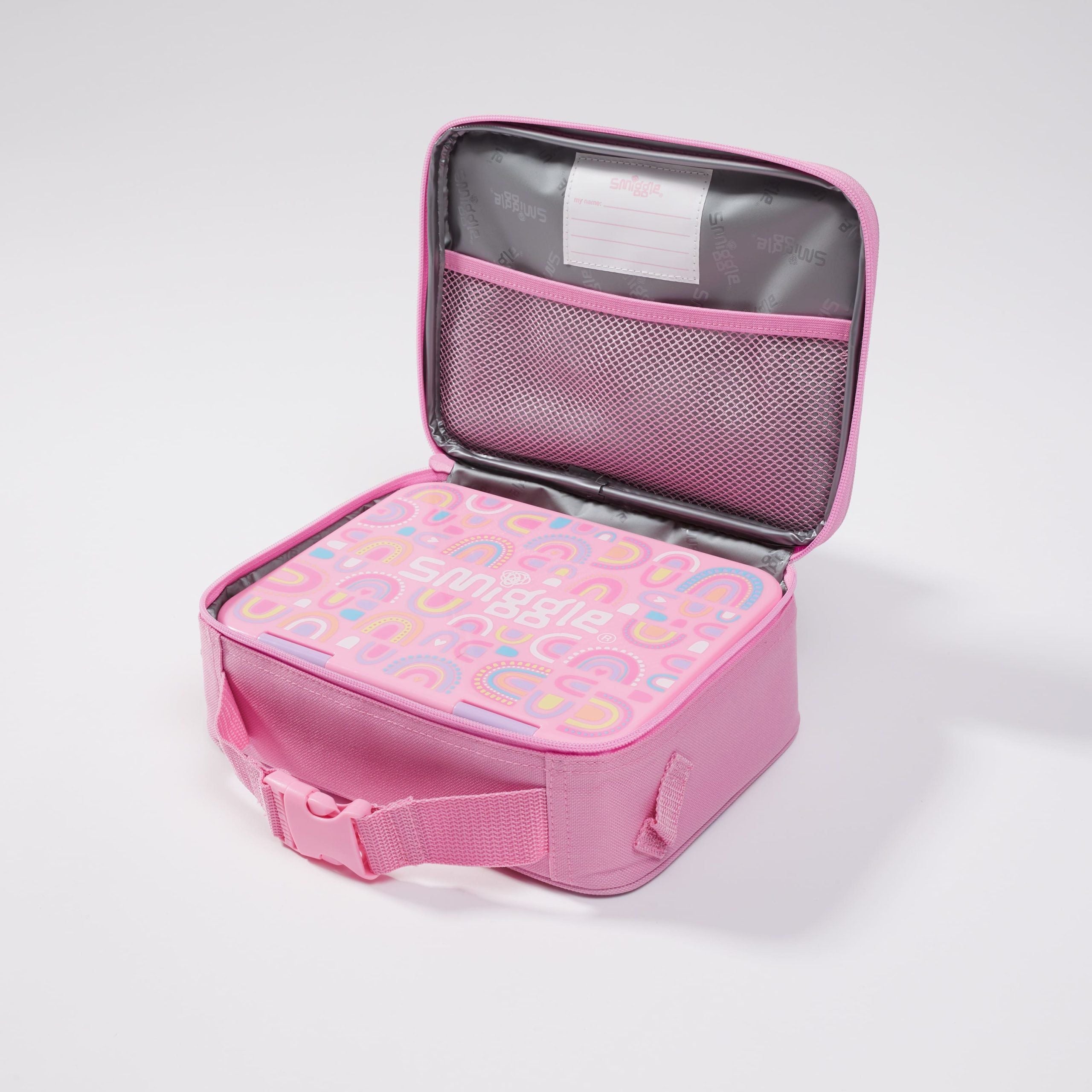 Smiggle - Fiambrera cuadrada Bright Side