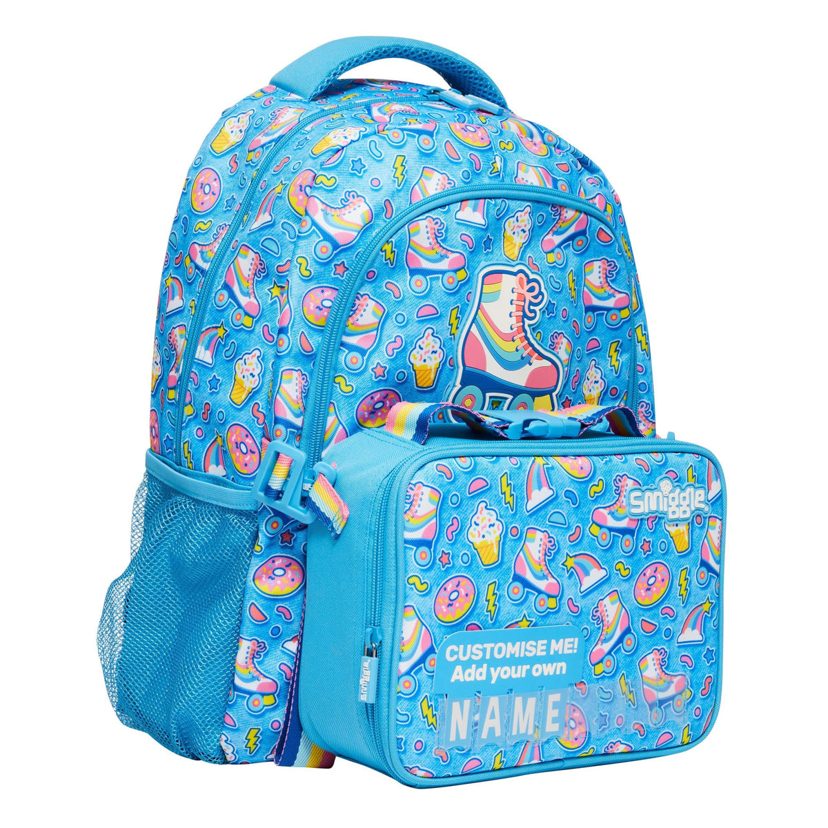 Smiggle - Fiambrera cuadrada Bright Side