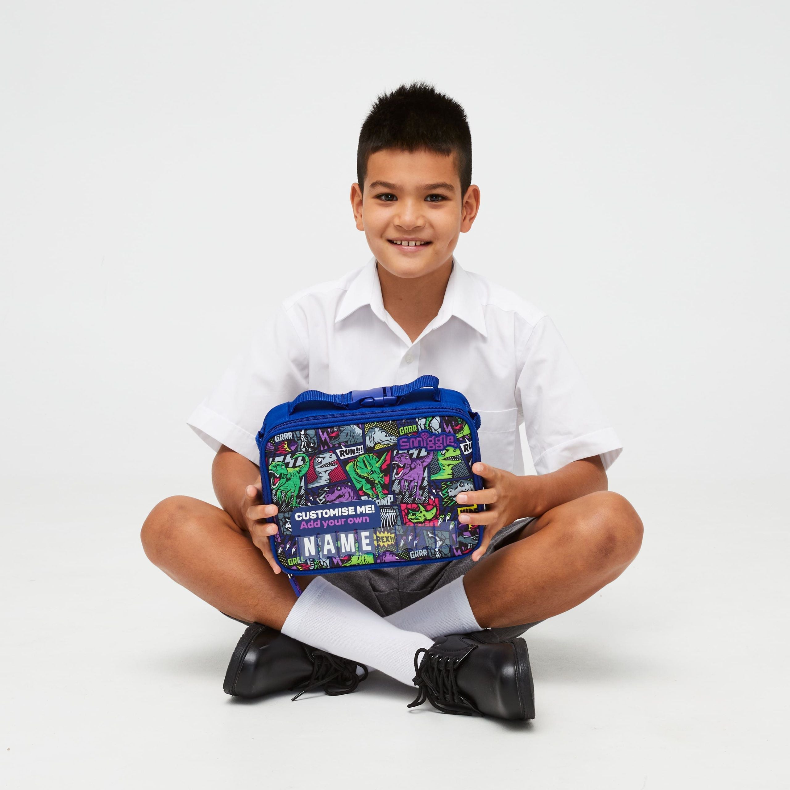 Smiggle - Fiambrera cuadrada Bright Side