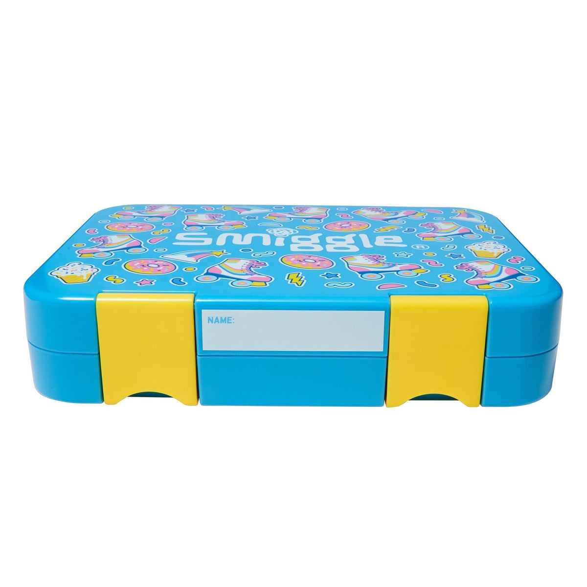Smiggle - Fiambrera Bento mediana Bright Side