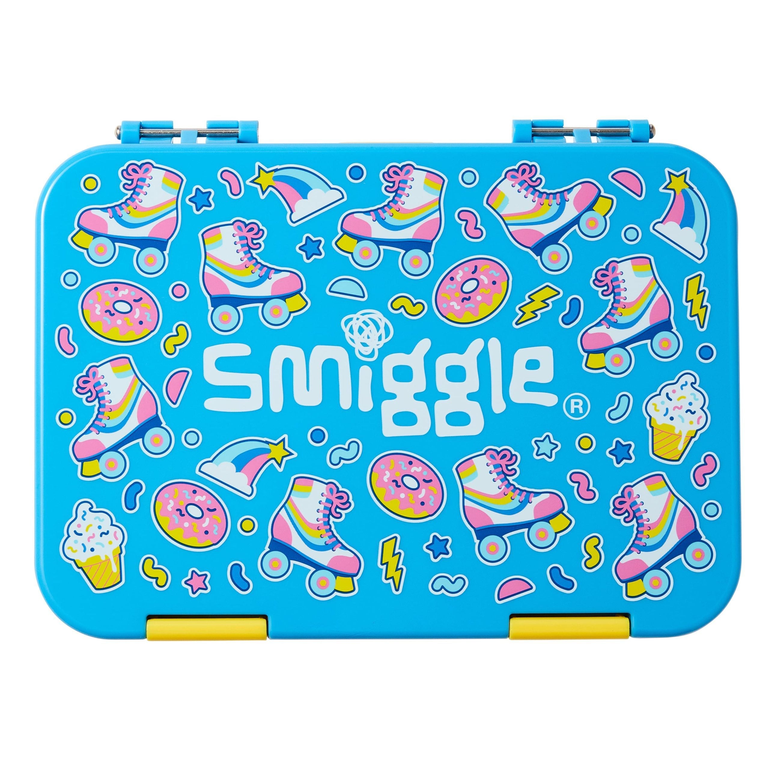 Smiggle - Fiambrera Bento mediana Bright Side