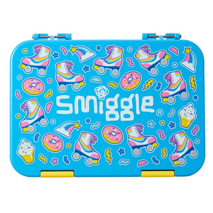Smiggle - Fiambrera Bento mediana Bright Side