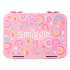 Smiggle - Fiambrera Bento mediana Bright Side