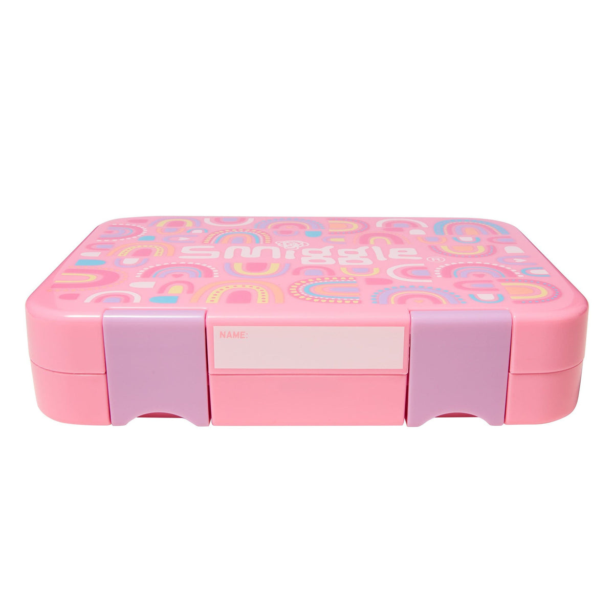 Smiggle - Fiambrera Bento mediana Bright Side