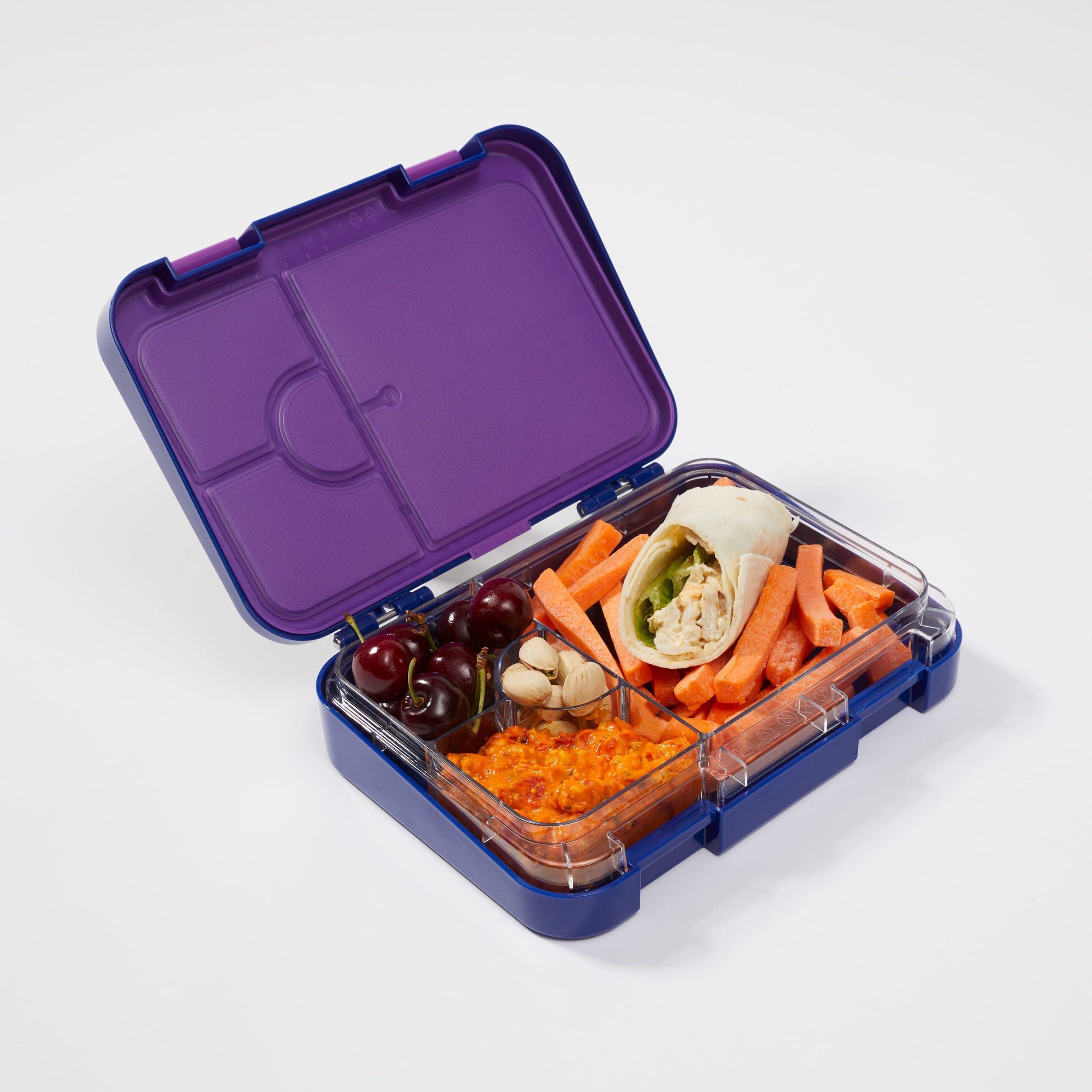 Smiggle - Fiambrera Bento mediana Bright Side