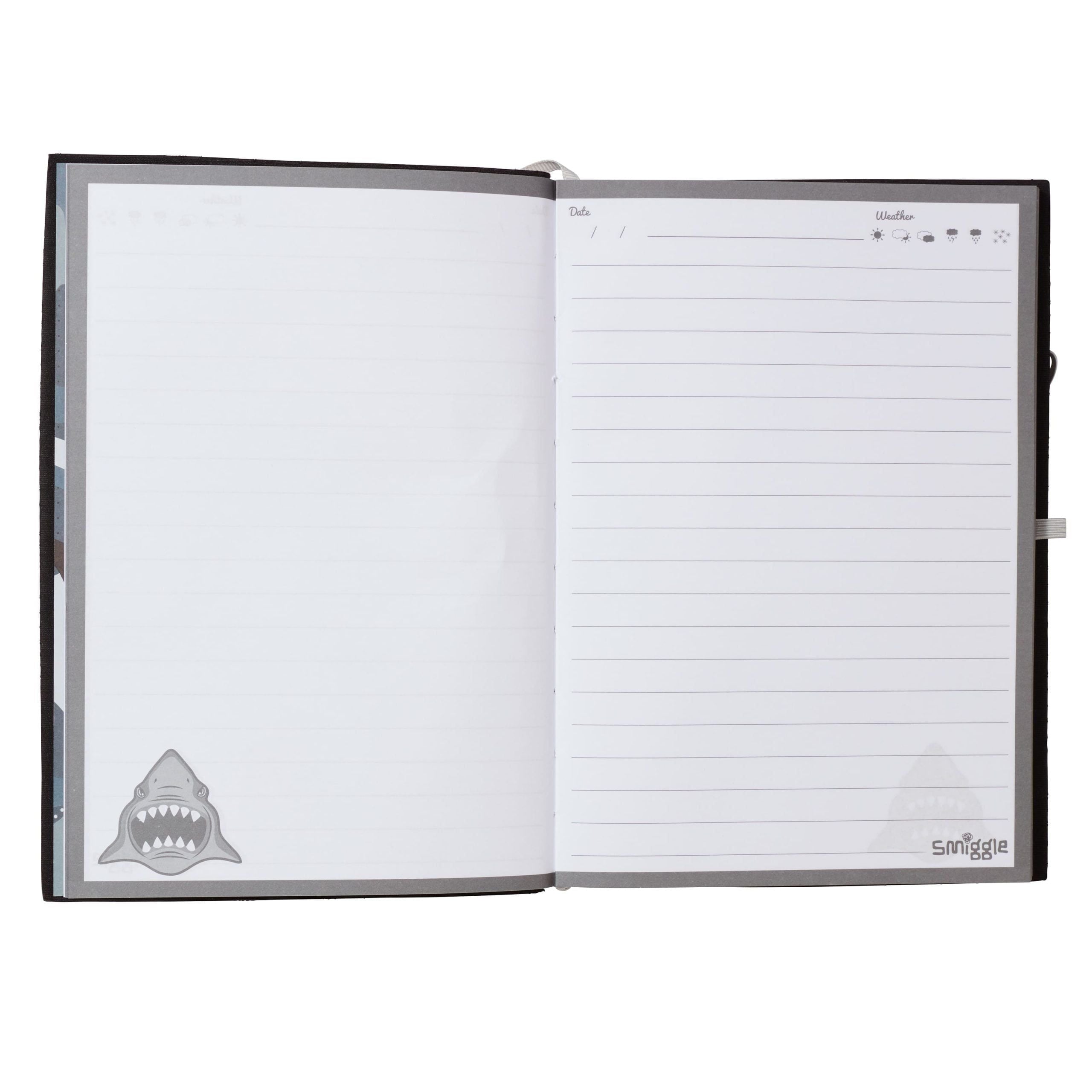 Smiggle - Cuaderno de tapa dura A5 Budz