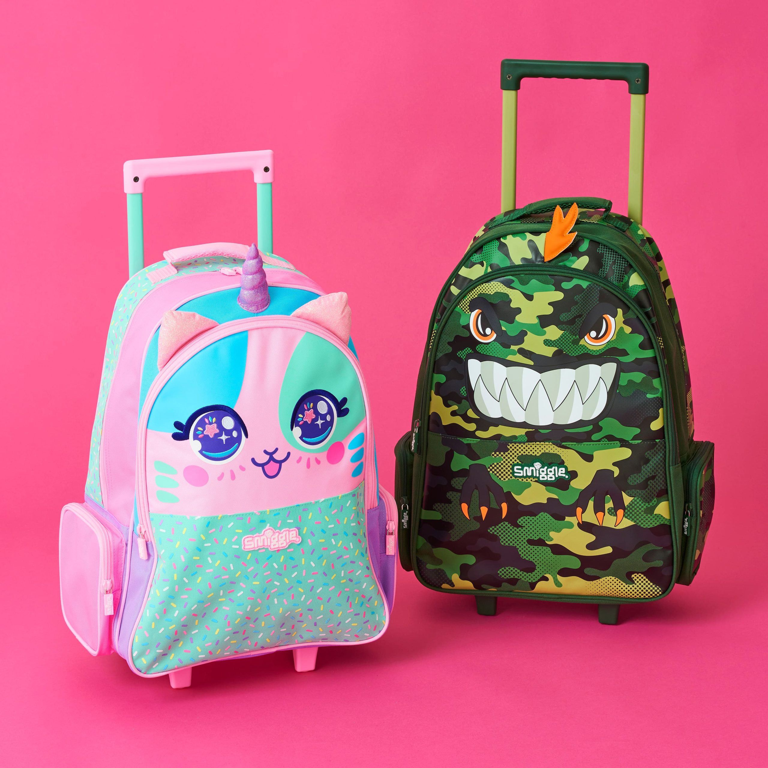 Smiggle - Maleta de ruedas luminosa Budz