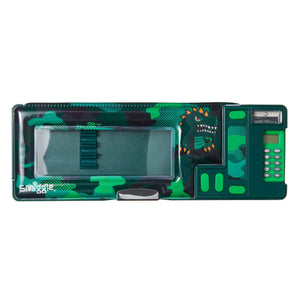 Smiggle - Budz Dinossi Estuche automático extraíble con calculadora de diseño especial