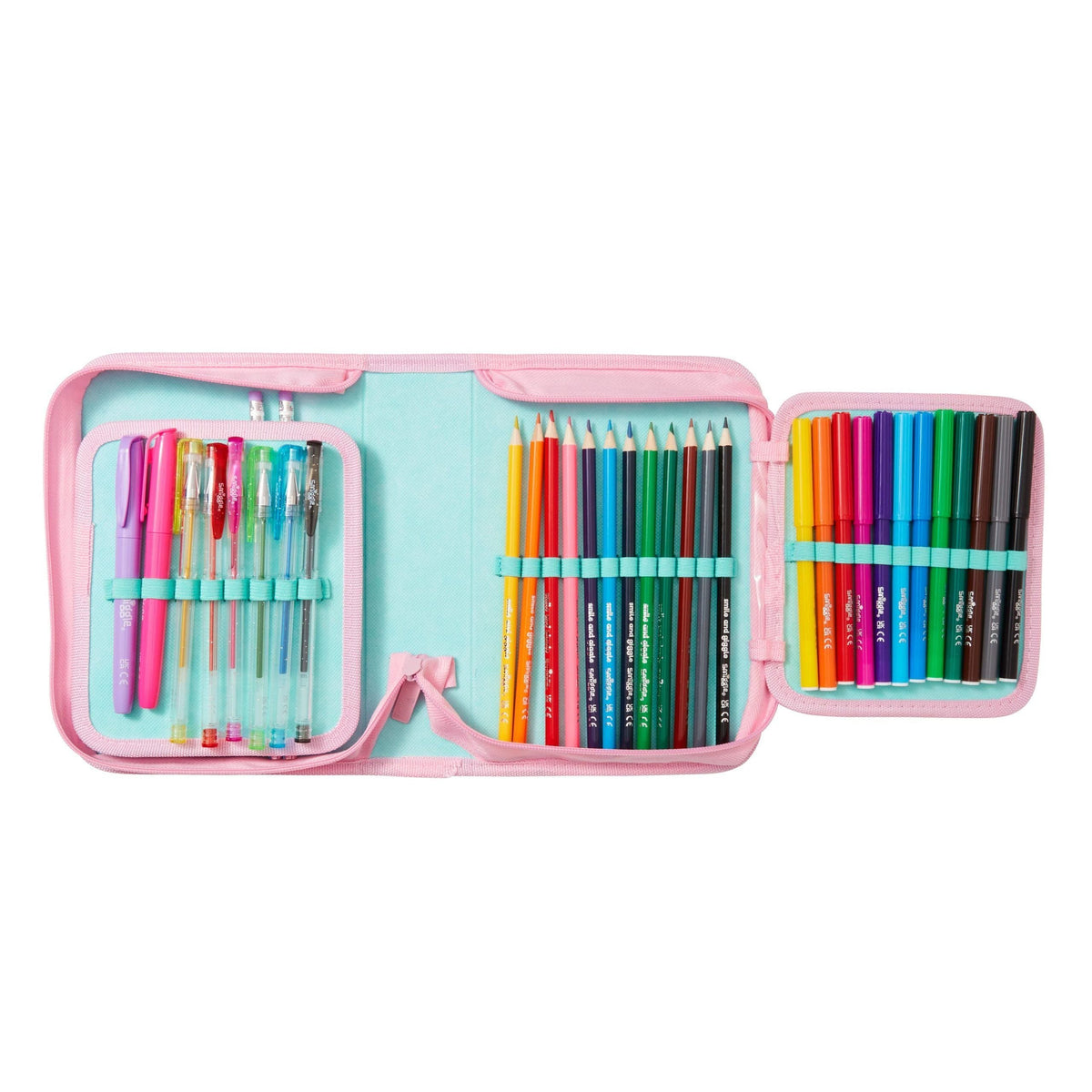 Smiggle - Estuche y Set de Papelería Budz
