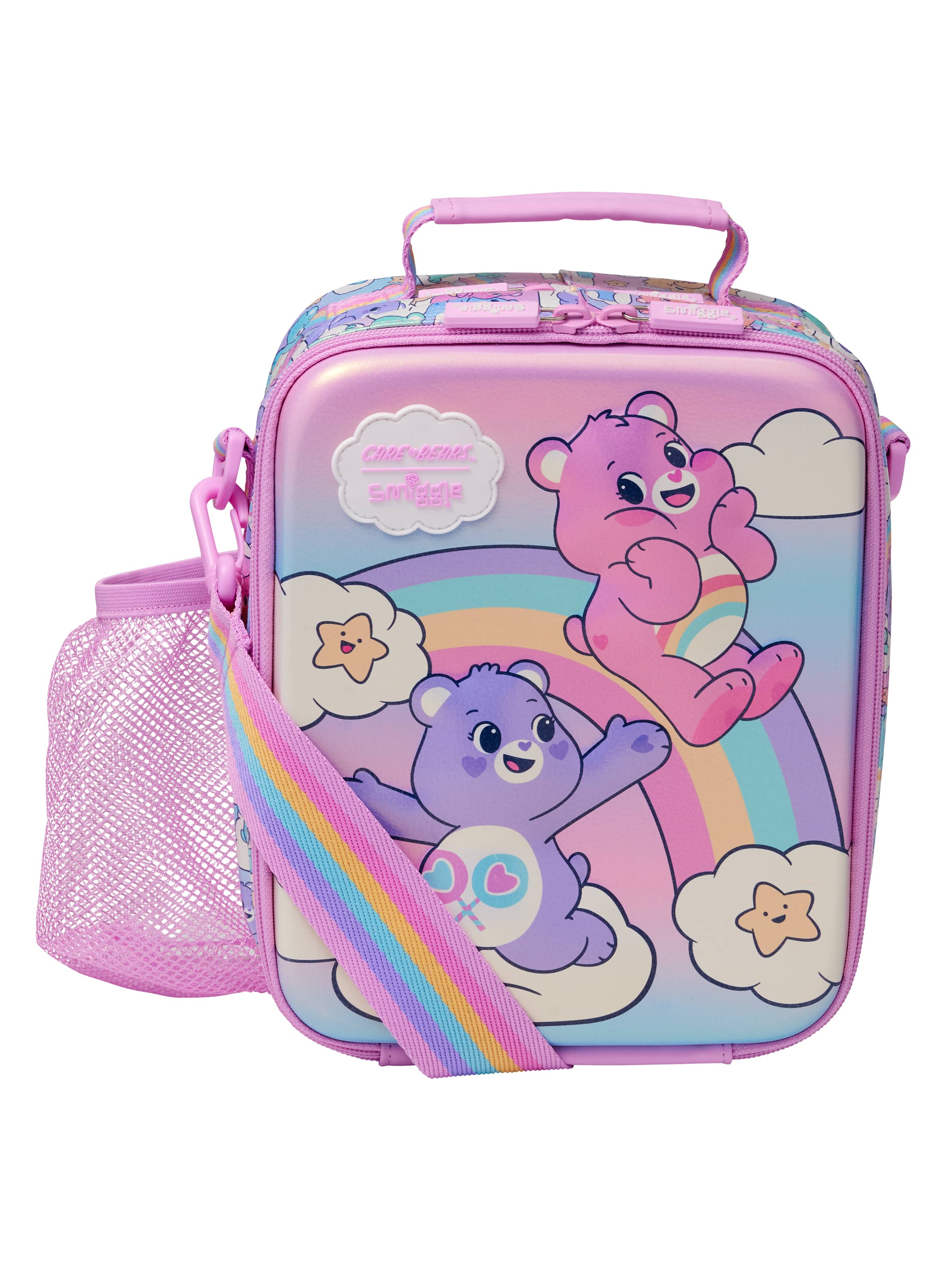 Smiggle - Bolsa de almuerzo con bandolera rígida Care Bears