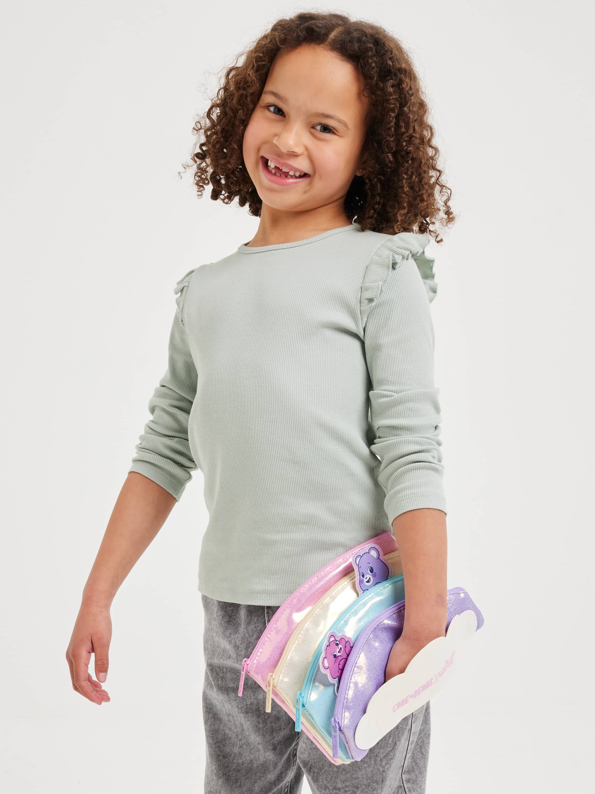 Smiggle - Estuche con varios bolsillos Care Bears