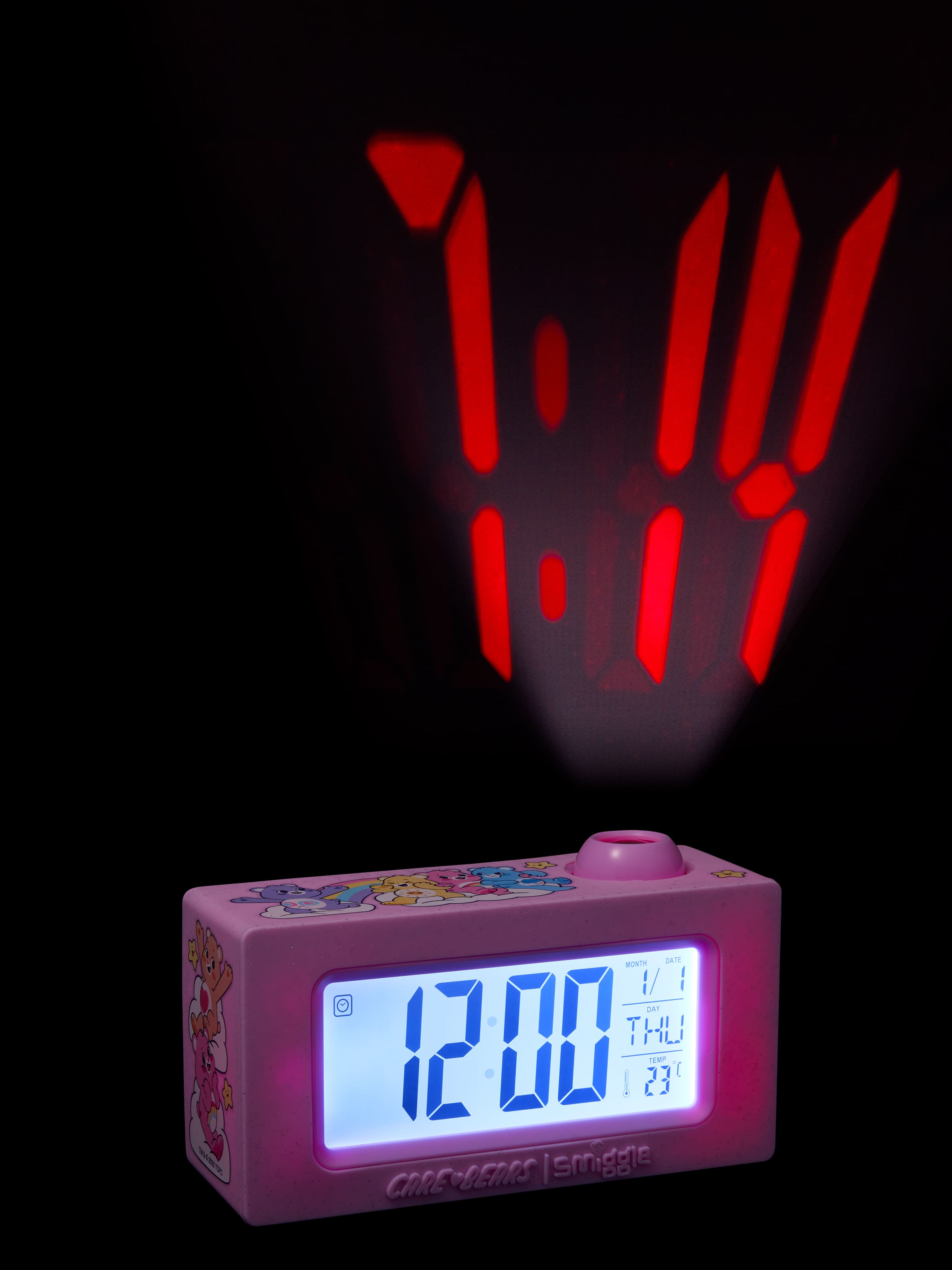 Smiggle - Reloj despertador digital Care Bears