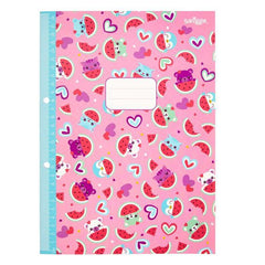 Smiggle - Cuaderno A4 rayado de 64 páginas con regla