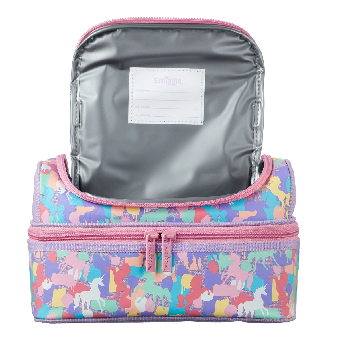 Smiggle - Bolsa de Almuerzo Doble Unicornio