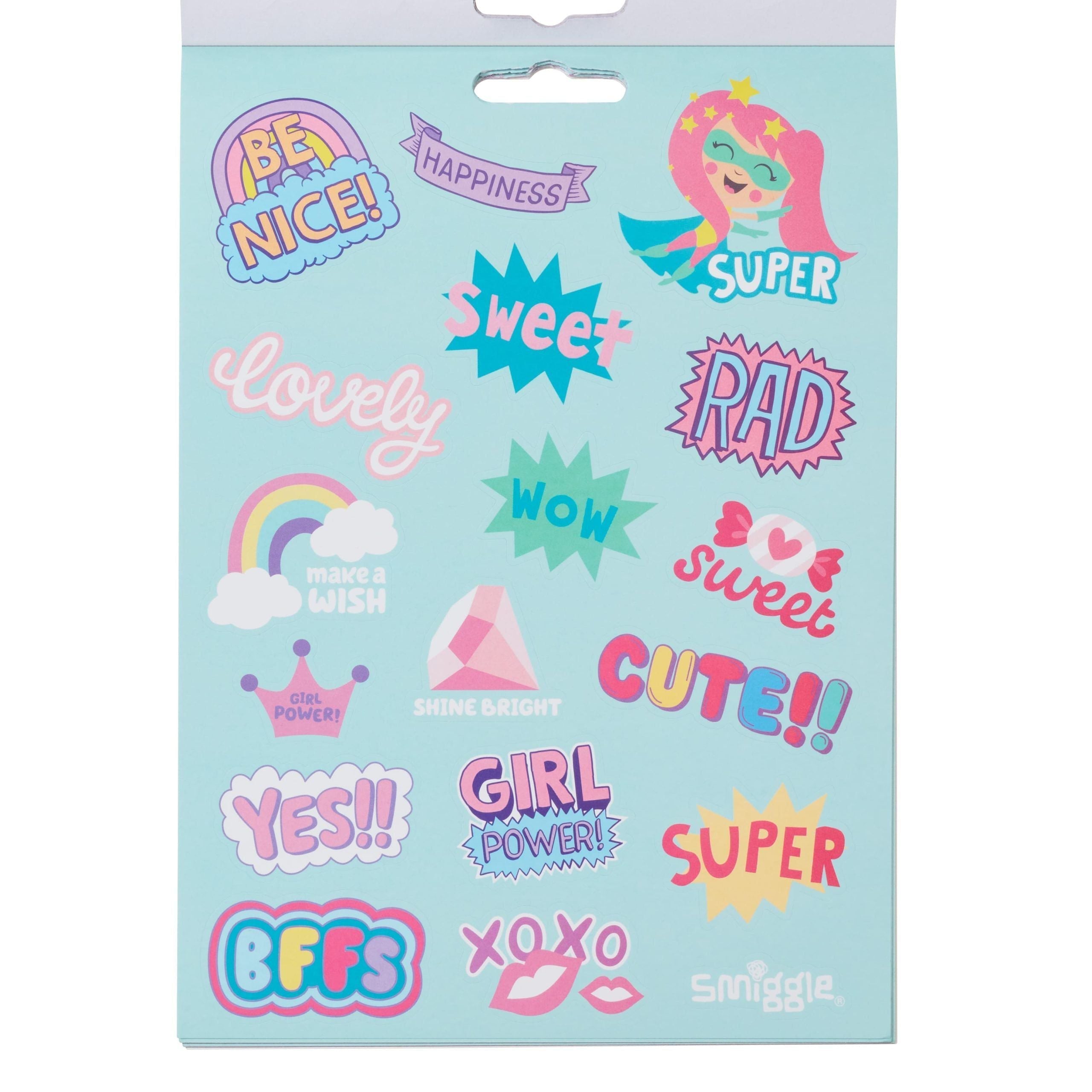 Smiggle - Libro de estudio de pegatinas