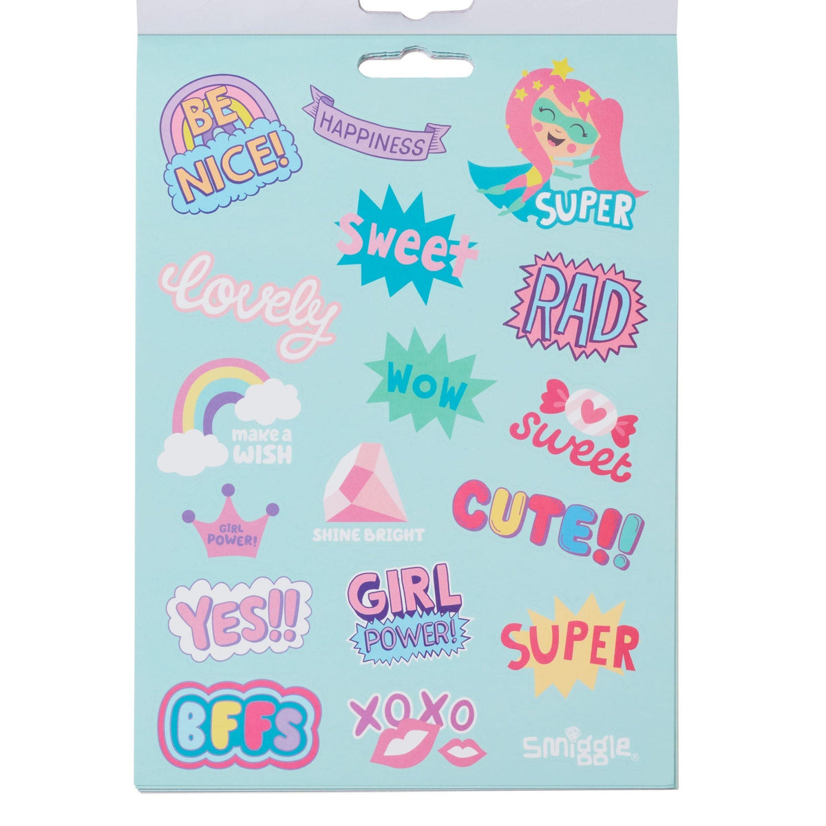 Smiggle - Libro de estudio de pegatinas