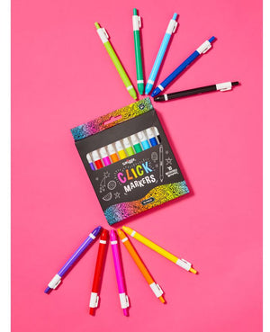 Smiggle - Set de 10 Rotuladores Fosforescentes con Clic