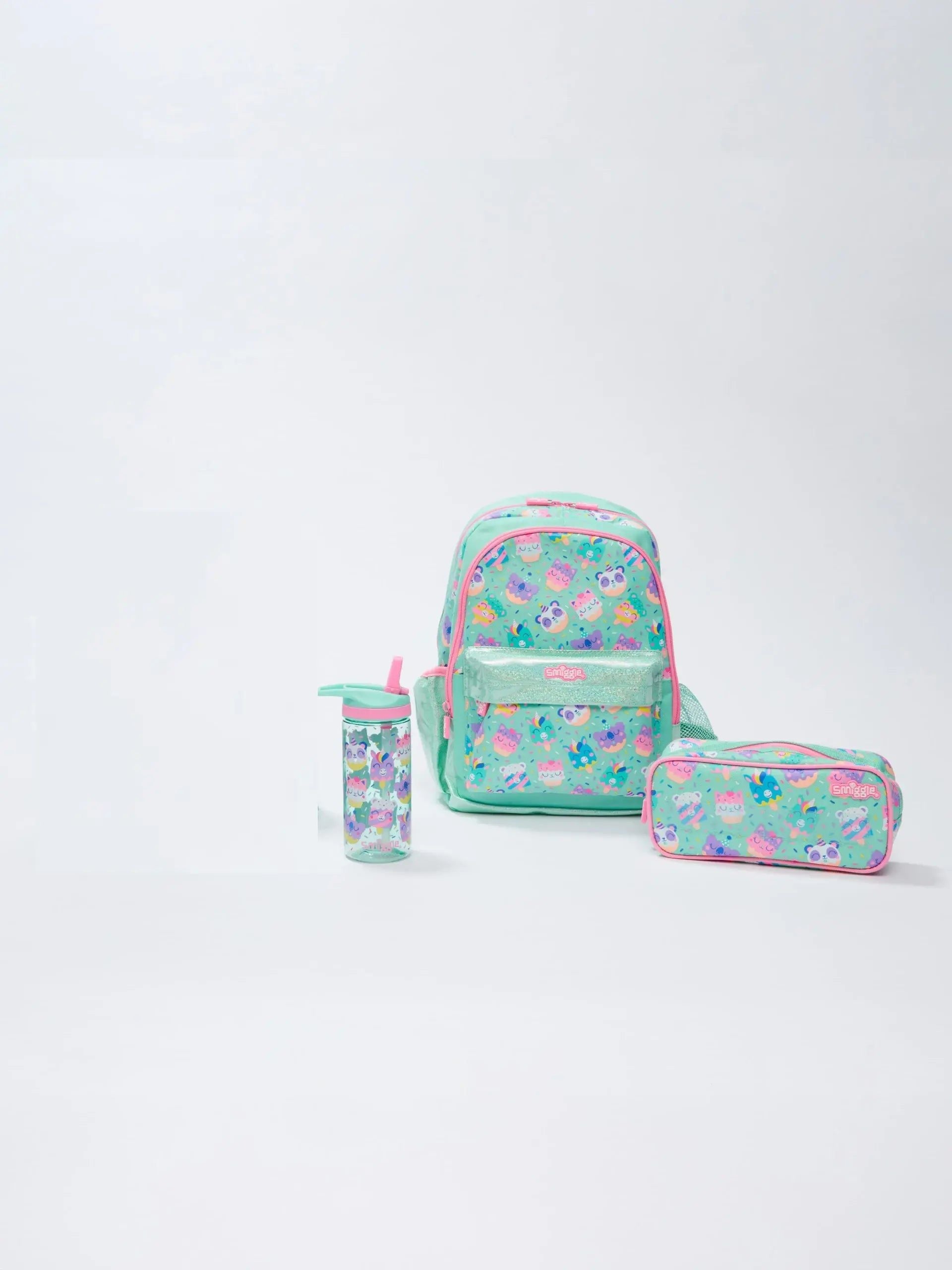 Smiggle - Nube Nueve - Set de 3 Mochilas de Preescolar y Guardería