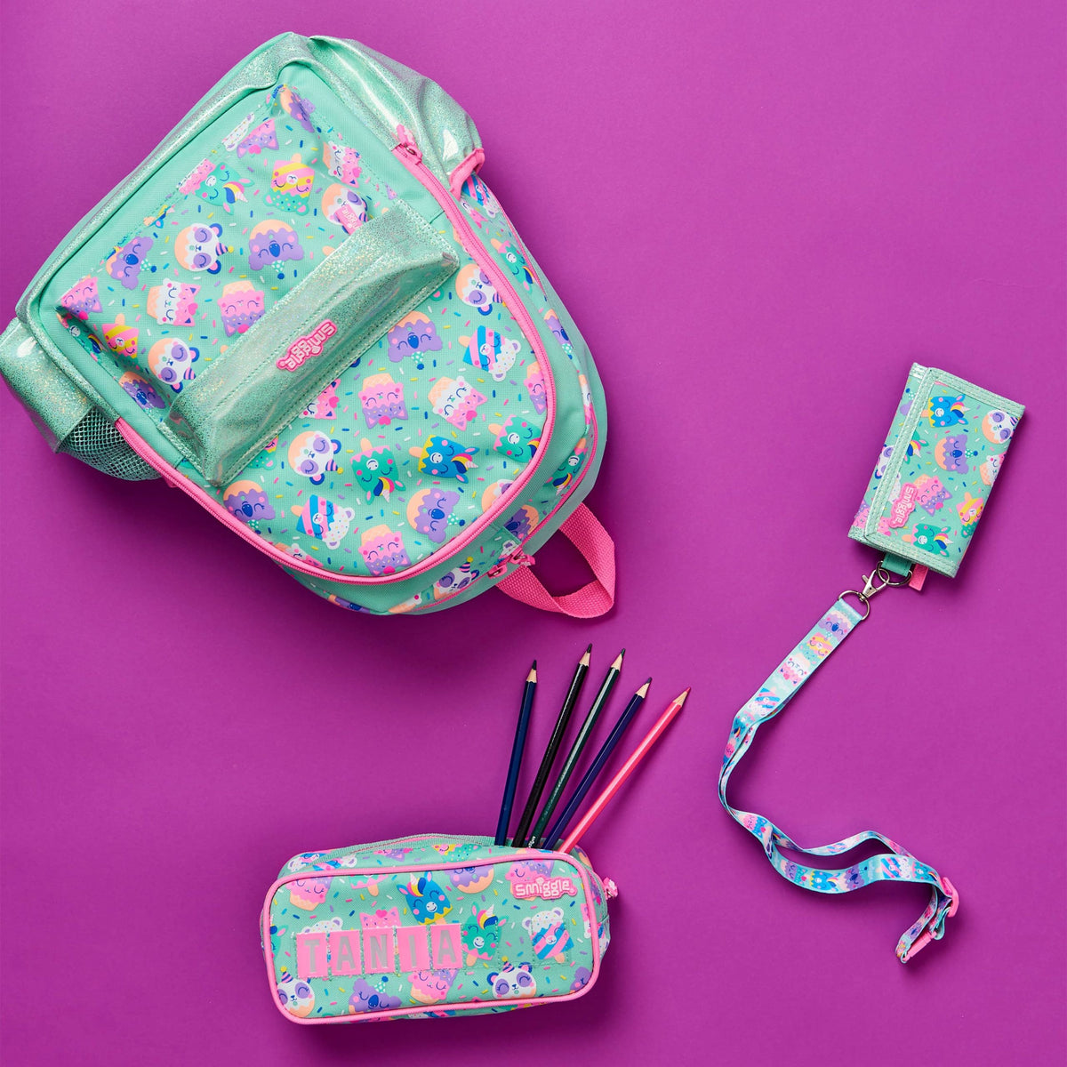 Smiggle - Monedero Infantil Cloud Nine Junior