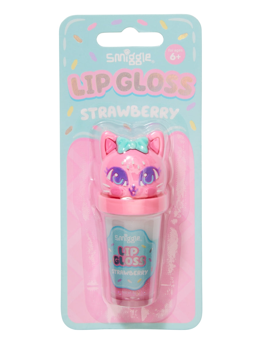 Smiggle - Brillo y Bálsamo Labial de Fresa para Niñas