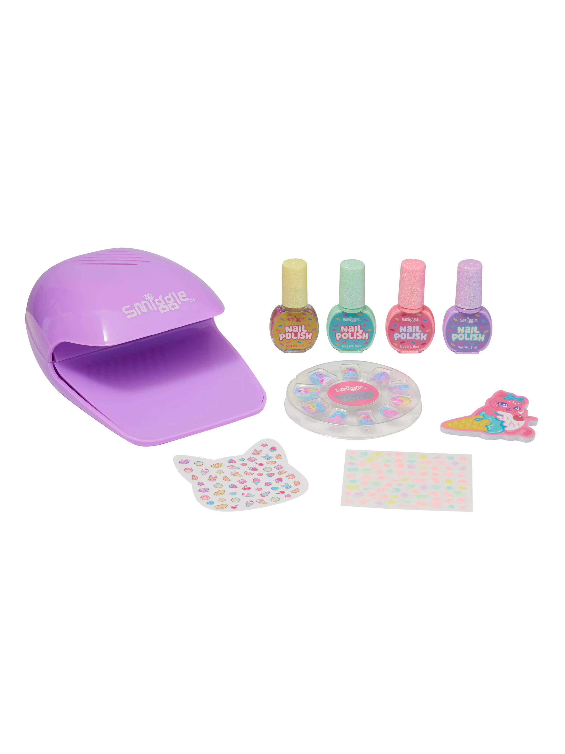 Smiggle - Set de uñas de diseño para niños