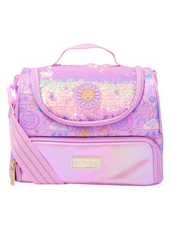 Smiggle - Cosmos Bolsa de Almuerzo Grande Doble con Correa