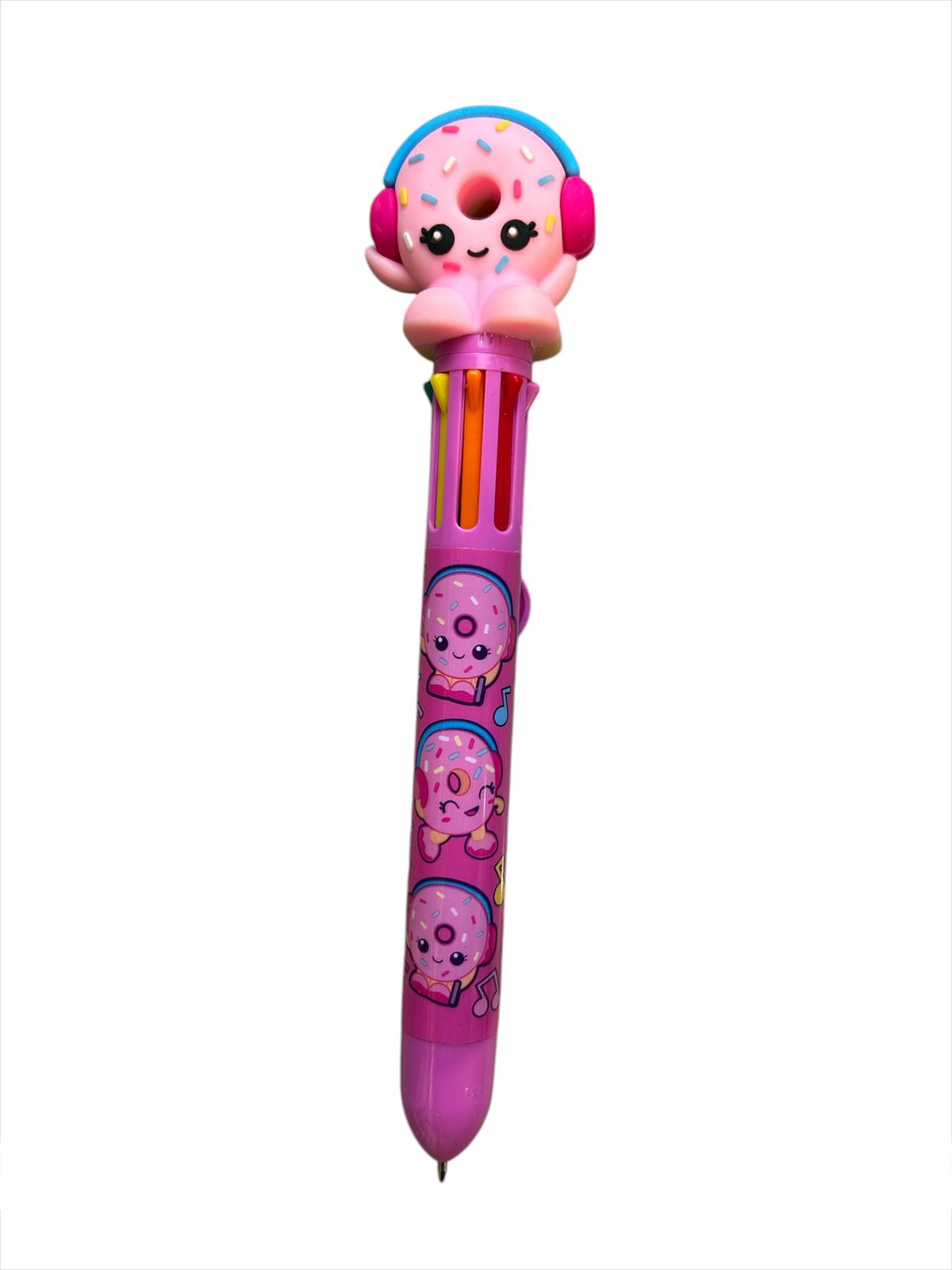 Smiggle - Bolígrafo de tinta de gel de 8 colores Dance Mix Arcoíris