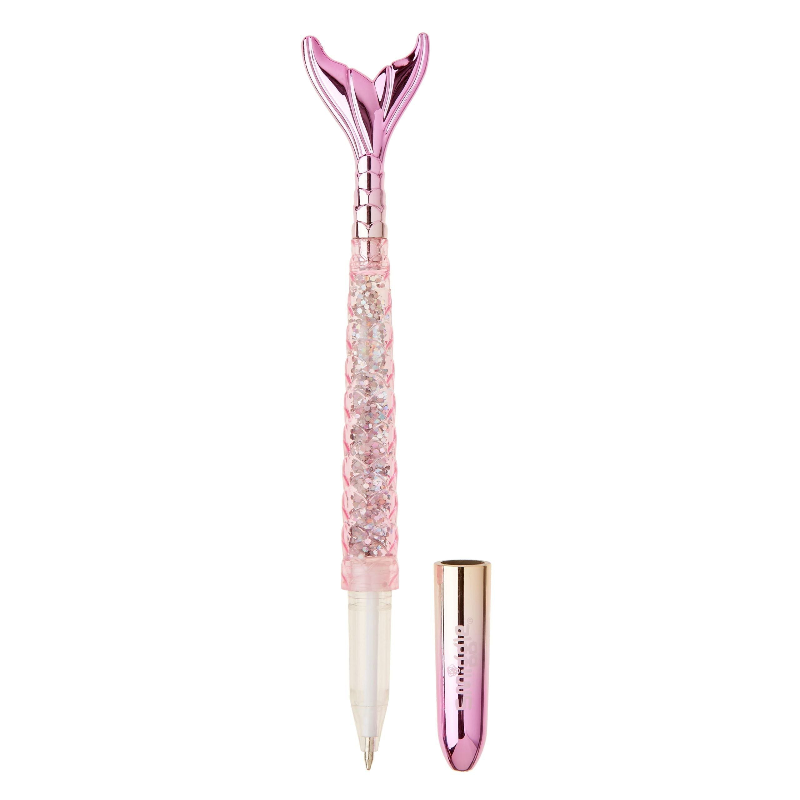 Smiggle - Bolígrafo con purpurina de sirena