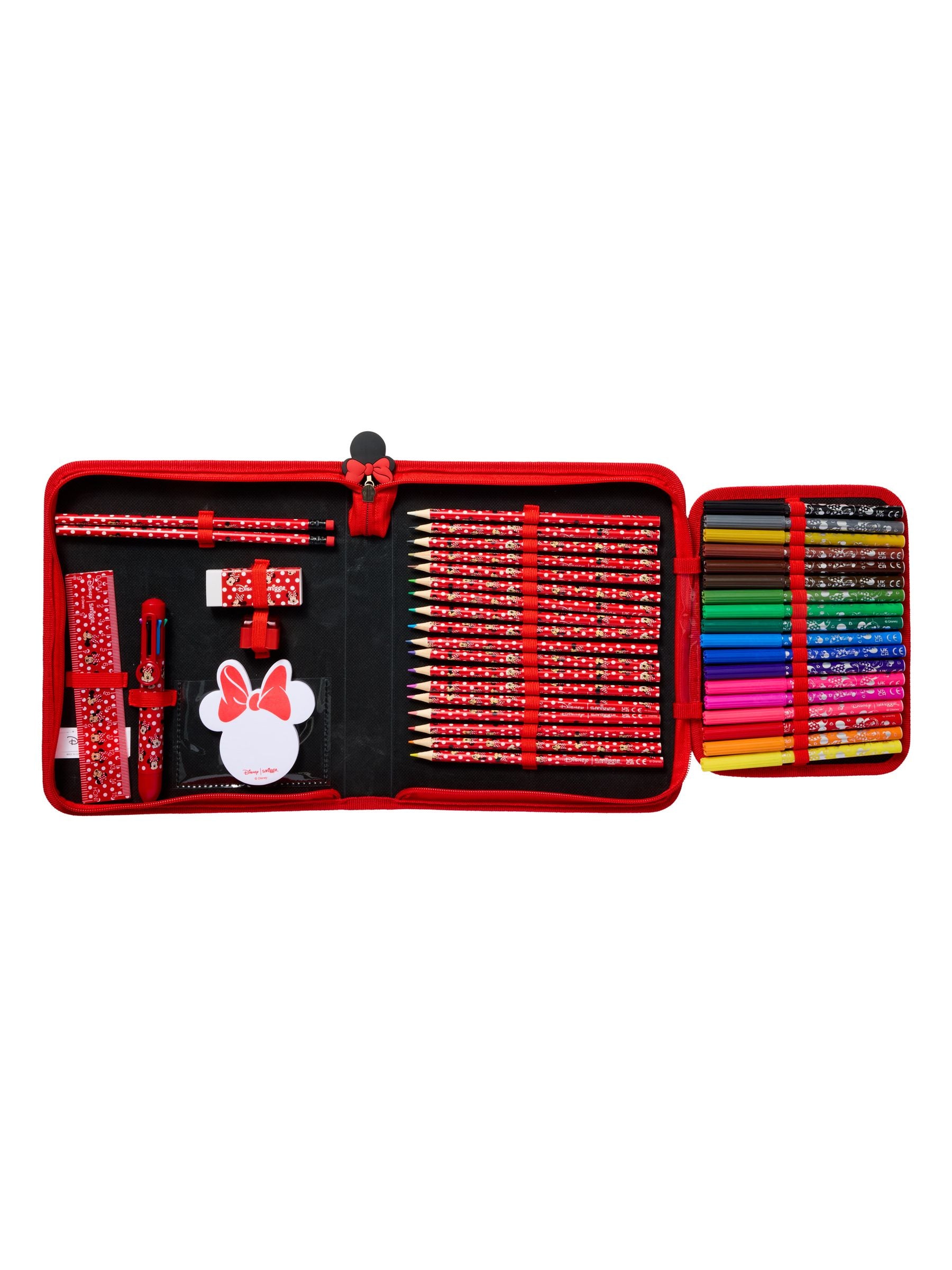 Smiggle - Set de papelería y estuche Disney Minnie
