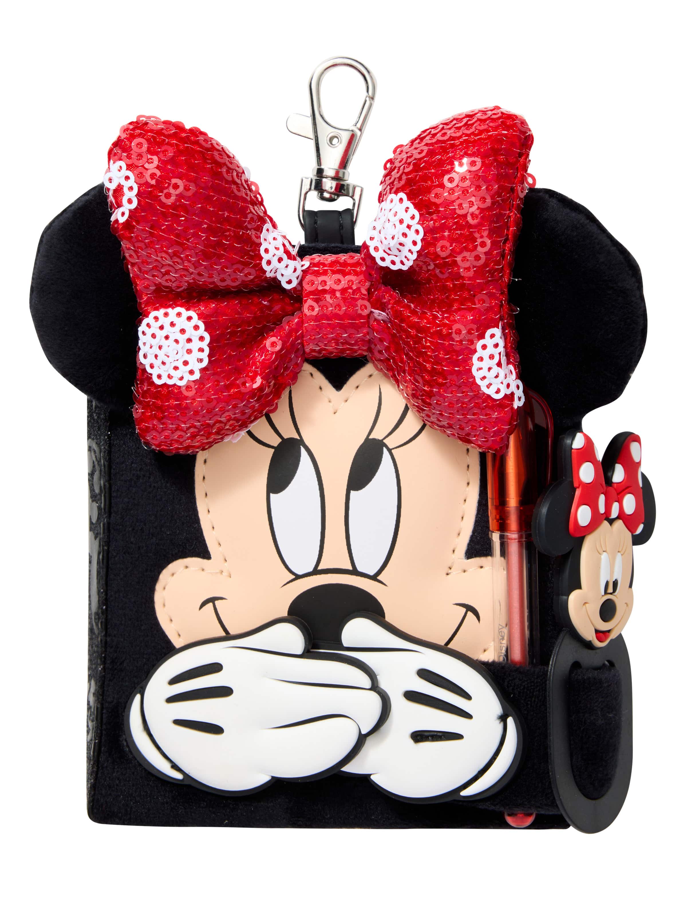Smiggle - Mini Libreta de Minnie Mouse de Disney con Llavero