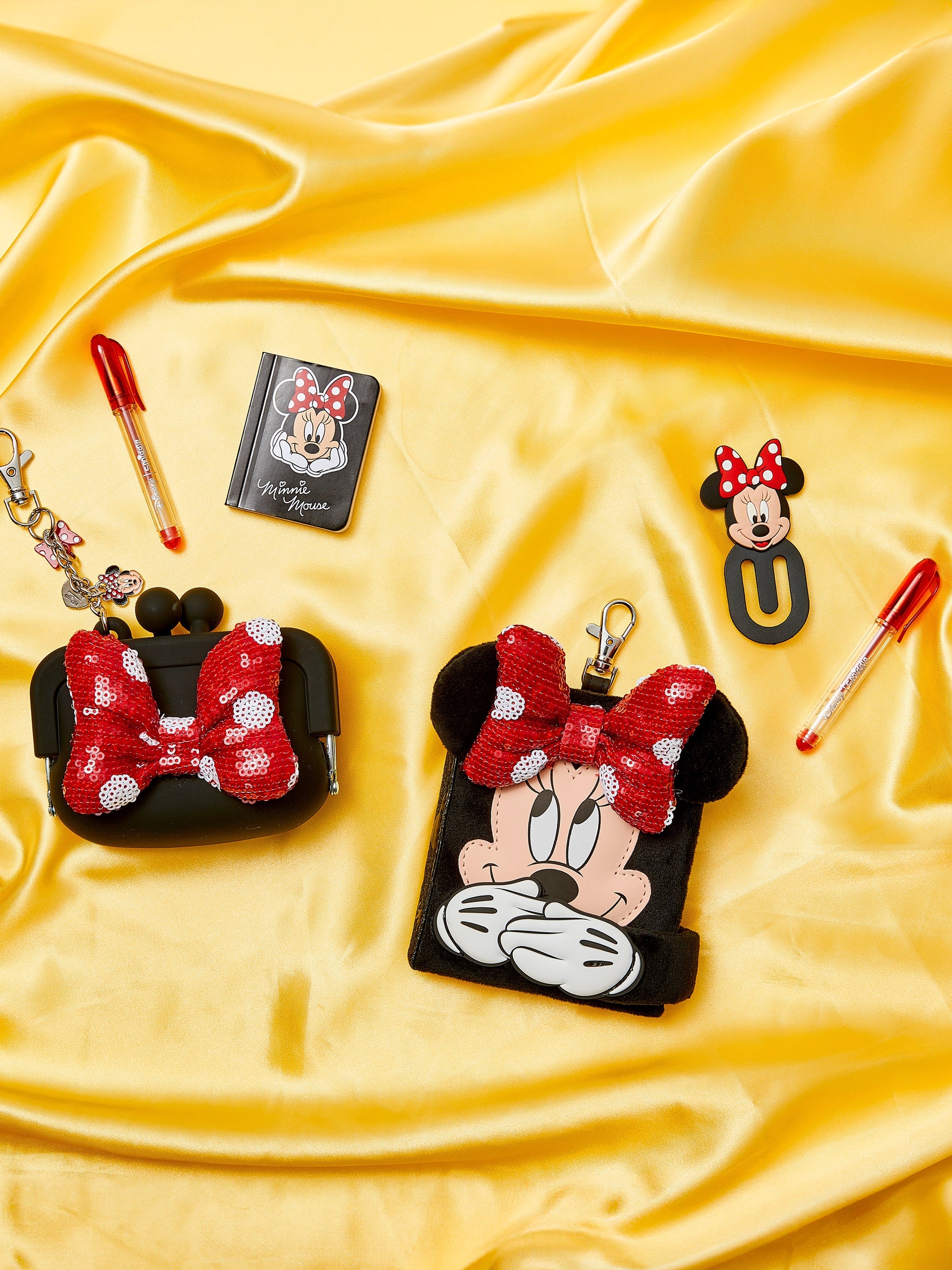 Smiggle - Mini Libreta de Minnie Mouse de Disney con Llavero