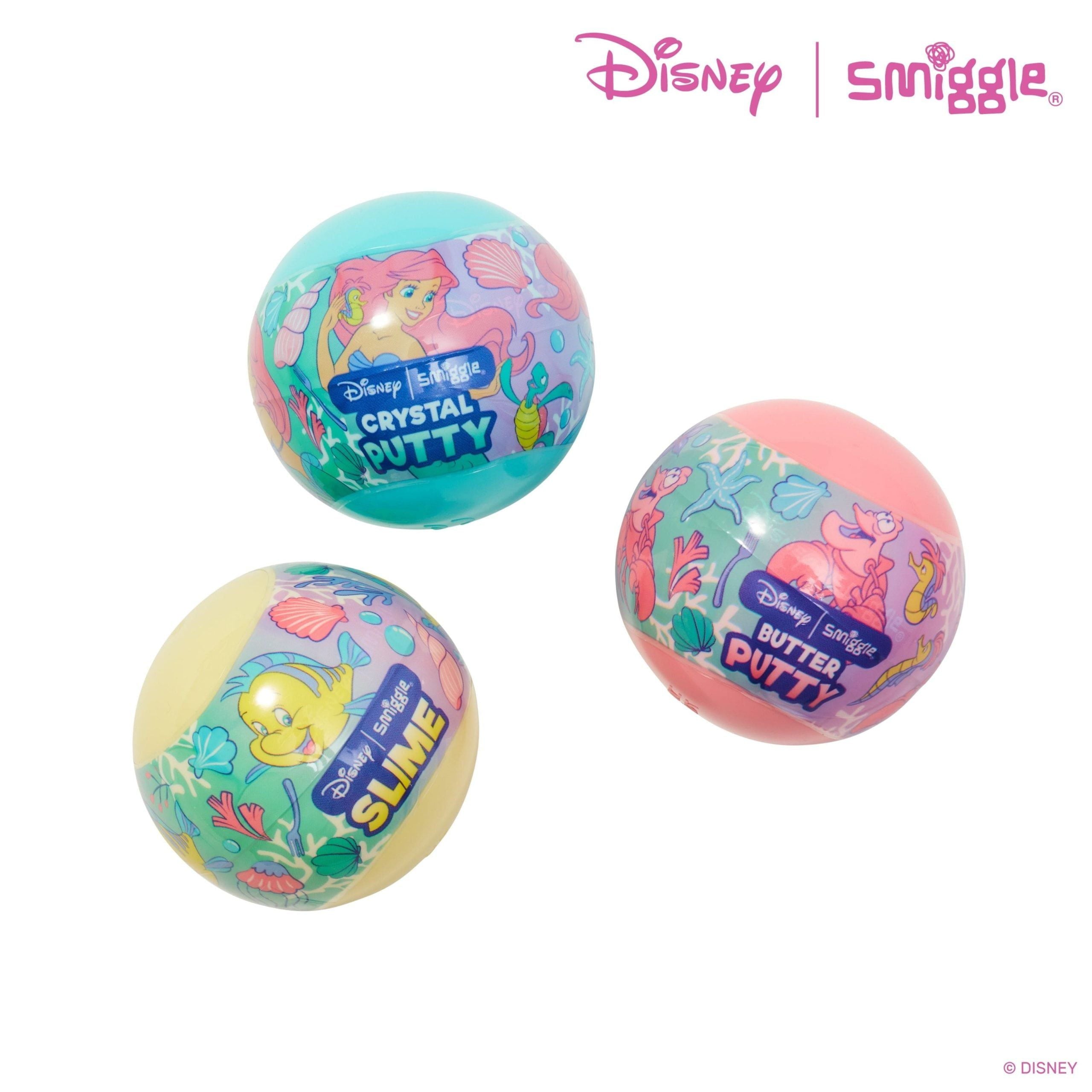 Smiggle - Disney Princesa Ariel Pack de 3 Diversión